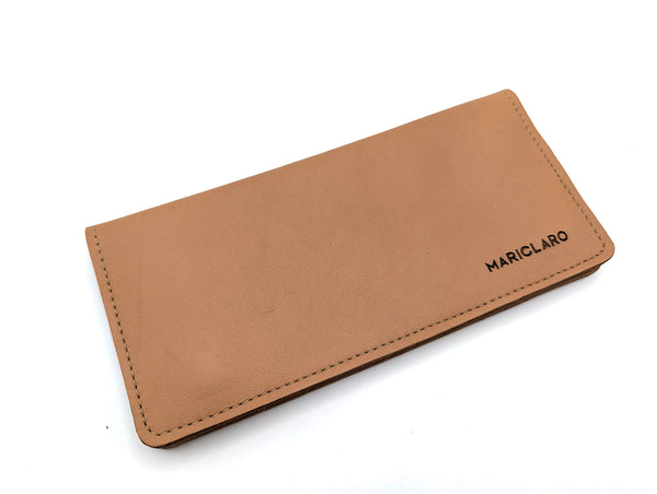 『long portefeuille』(ーmiroirー) Portefeuille Femme Mariclaro - Cuir Noir