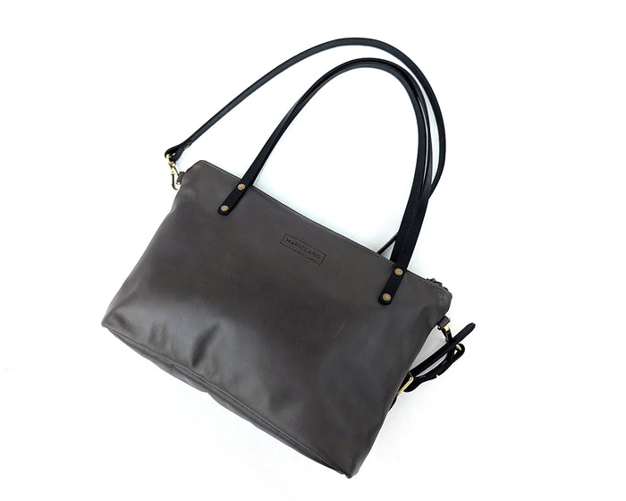 Portefeuille Mariclaro VIE+ - cuir marron / orangé 