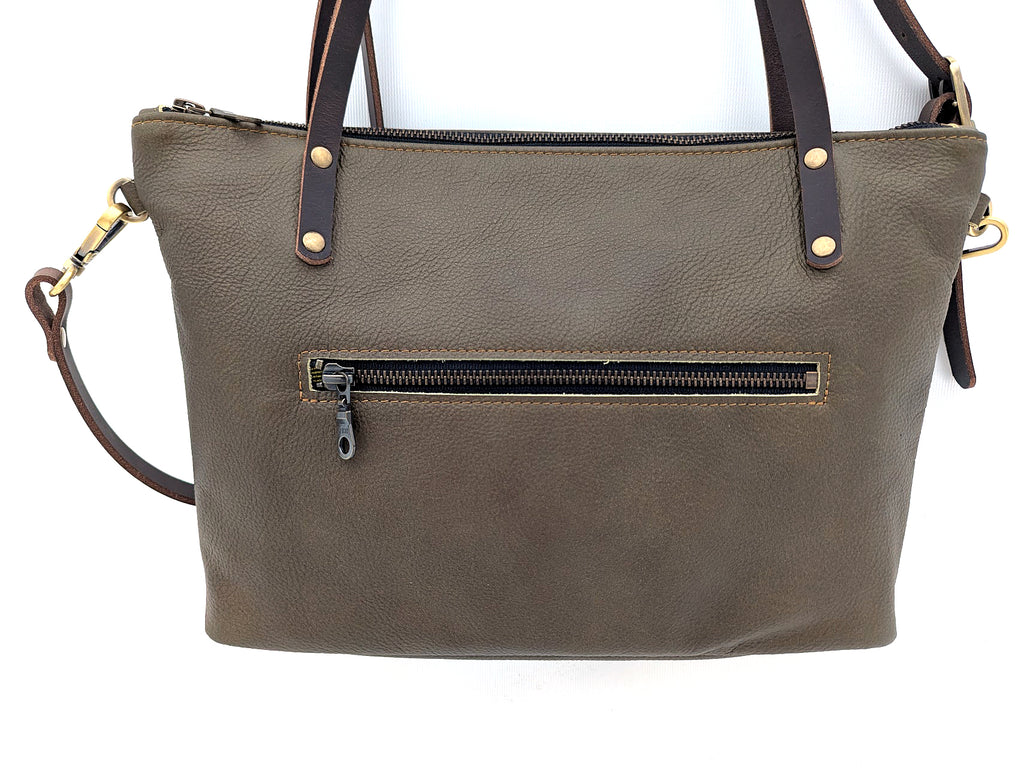Portefeuille Mariclaro VIE+ - cuir marron / orangé 