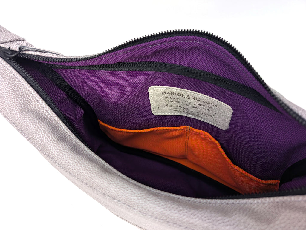 Mariclaro Freya Shoulder bag - Orange / Grey