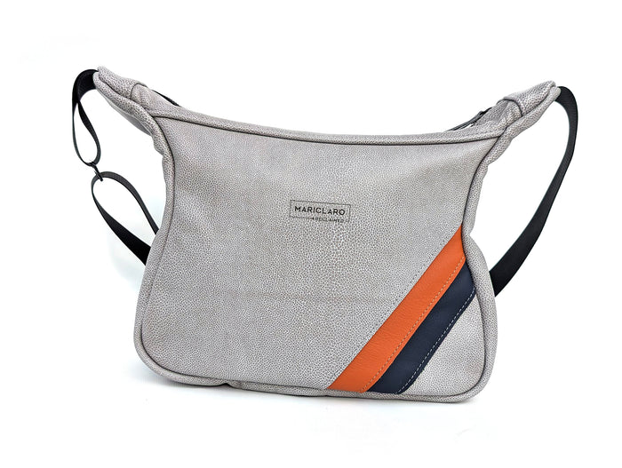 Mariclaro Freya Shoulder bag - Orange / Grey