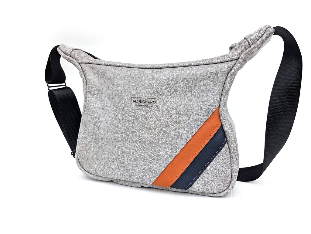 Mariclaro Freya Shoulder bag - Orange / Grey