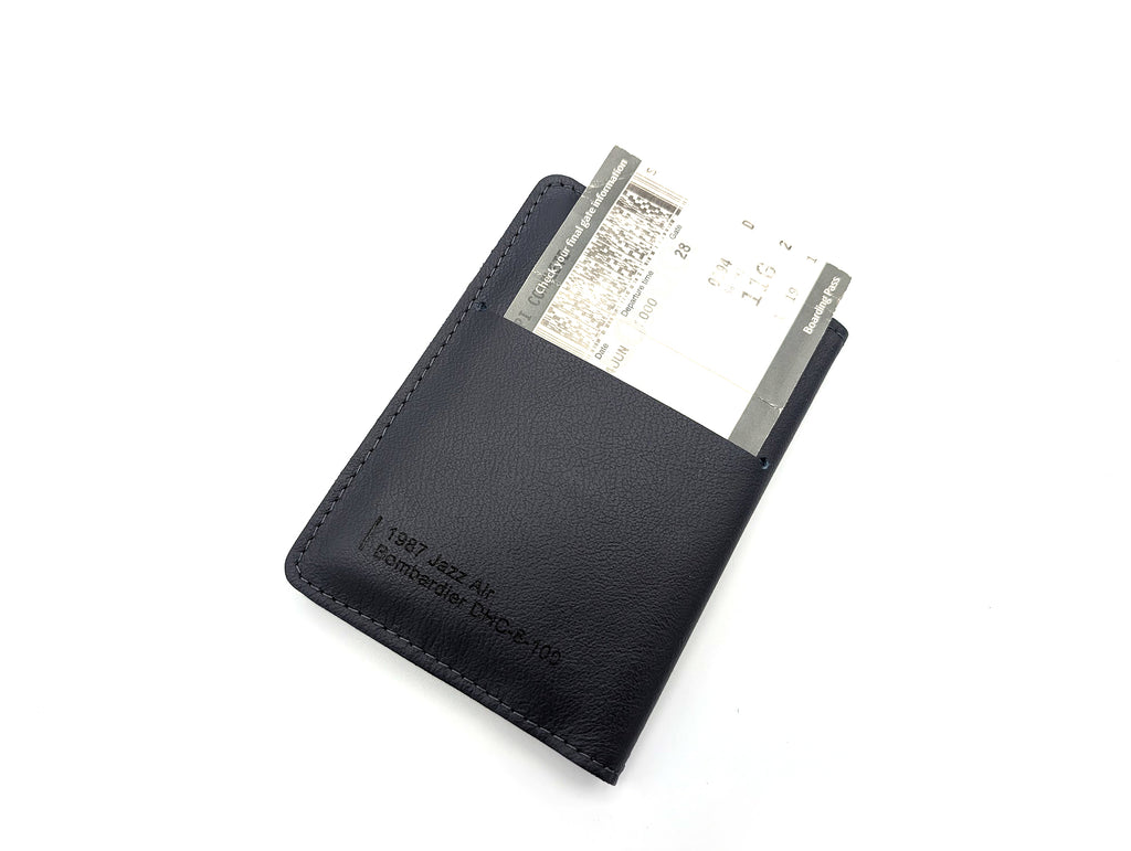 Mariclaro Passport Holder - 1987 Jazz Air - Bombardier DHC-8-100