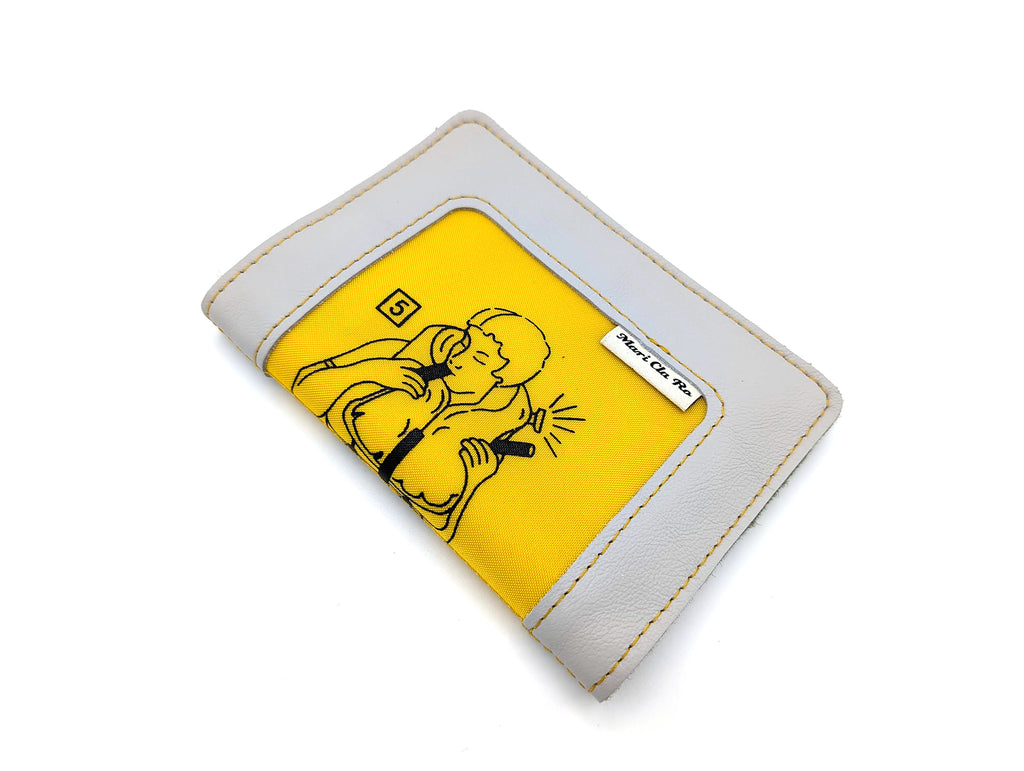 Mariclaro Passport Holder - Aircraft Life Jacket 1