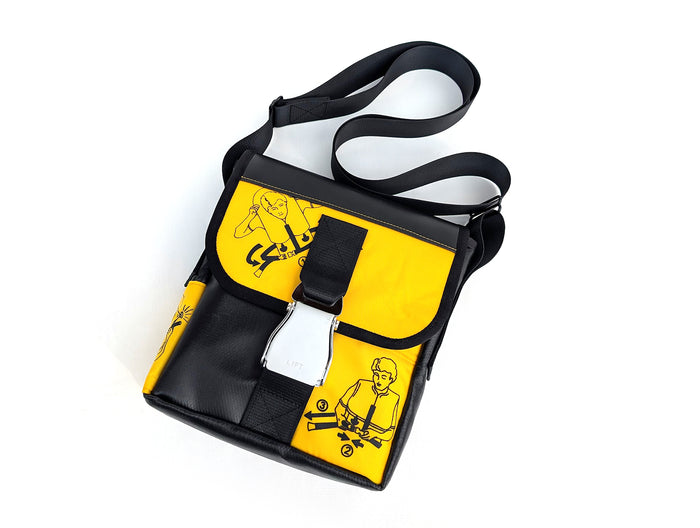Mariclaro Mini Messenger Bag - Aircraft Life Vests