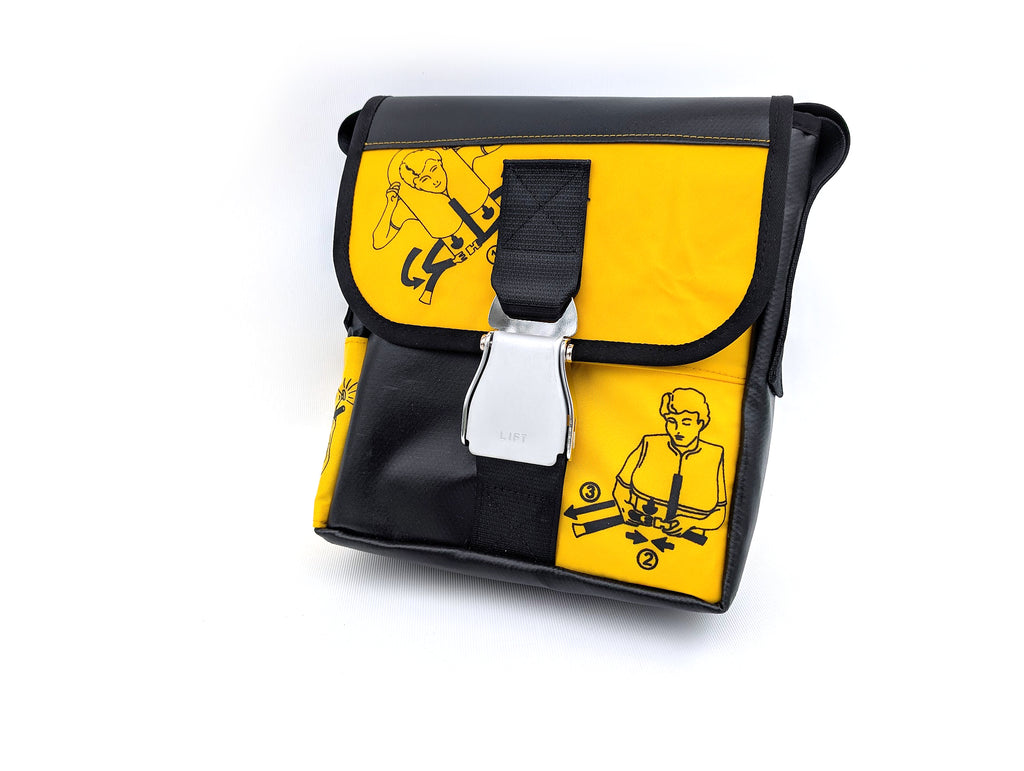 Mariclaro Mini Messenger Bag - Aircraft Life Vests