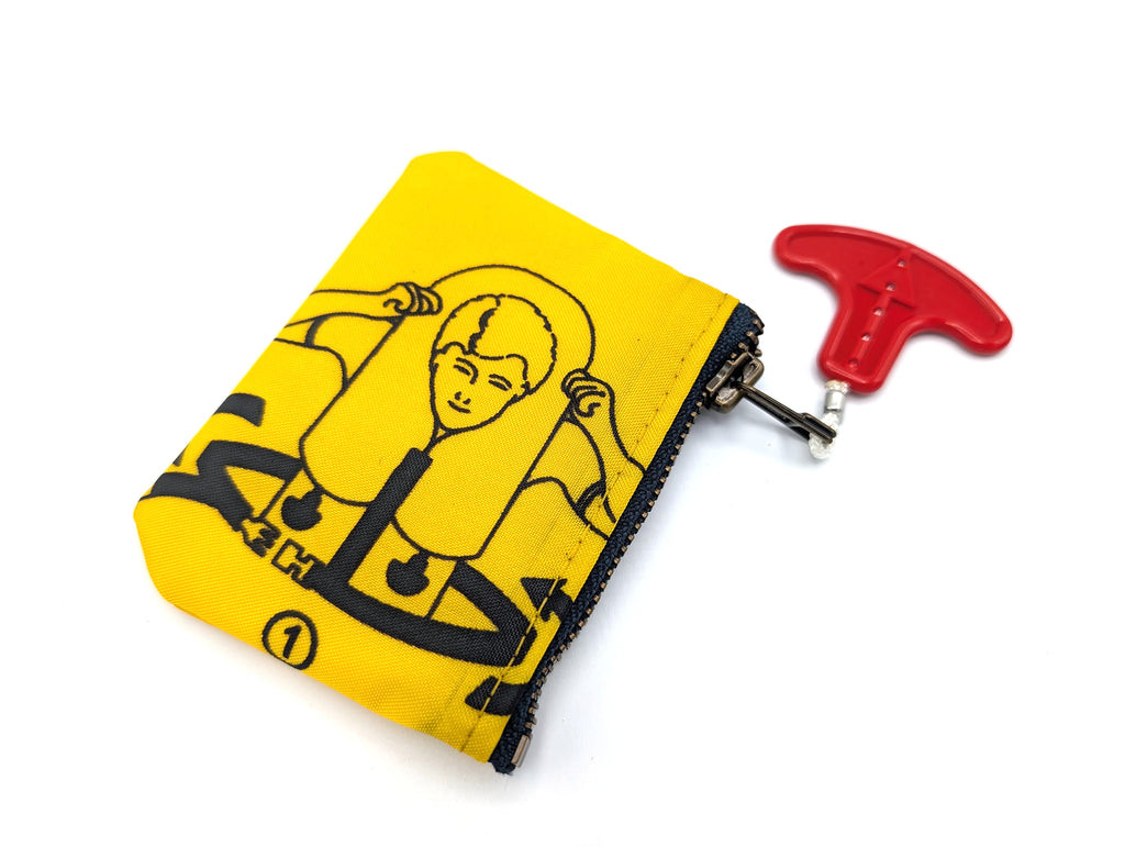 Mariclaro Coin Pouch - Aircraft Life Jacket