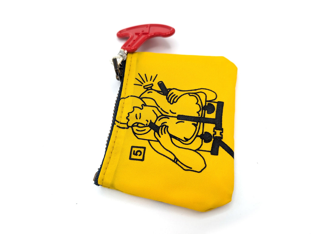 Mariclaro Coin Pouch - Aircraft Life Jacket