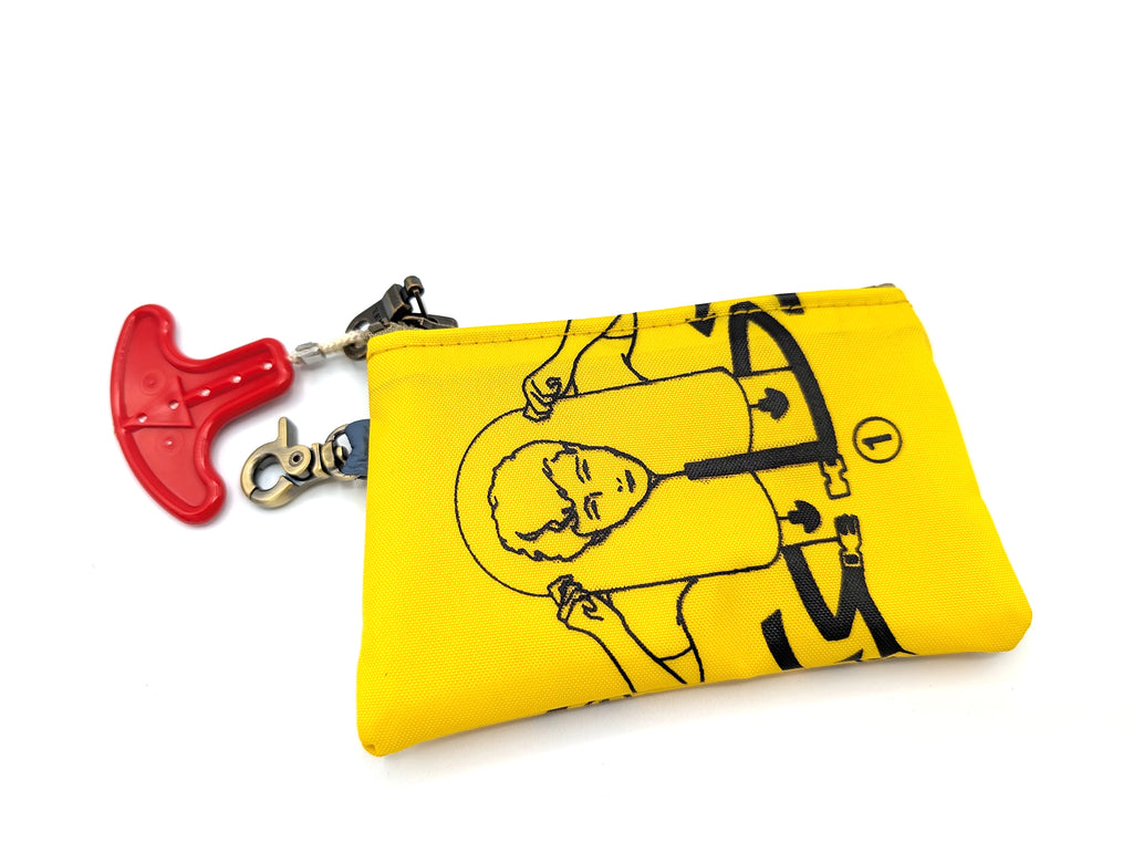 Mariclaro Coin Pouch - Aircraft Life Jacket