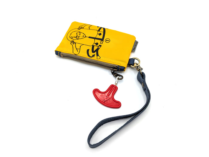 Mariclaro Pouch / Clutch - Aircraft Life Jacket