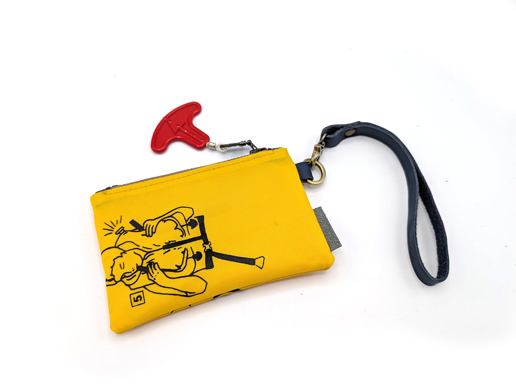 Mariclaro Pouch / Clutch - Aircraft Life Jacket