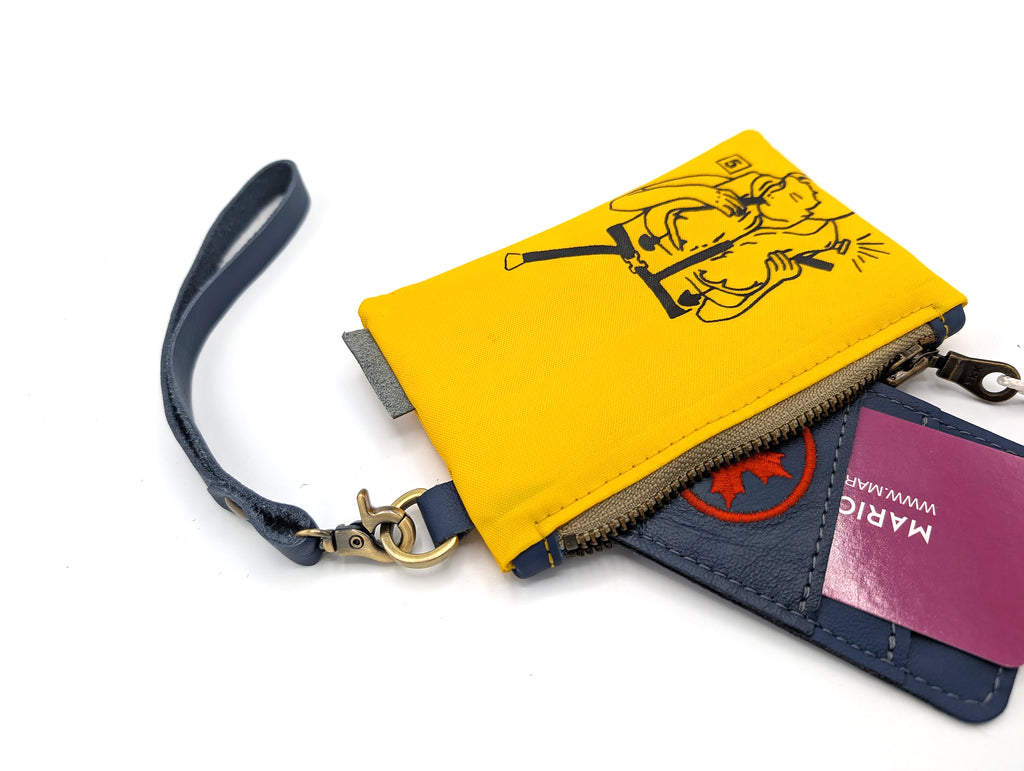 Mariclaro Pouch / Clutch - Aircraft Life Jacket