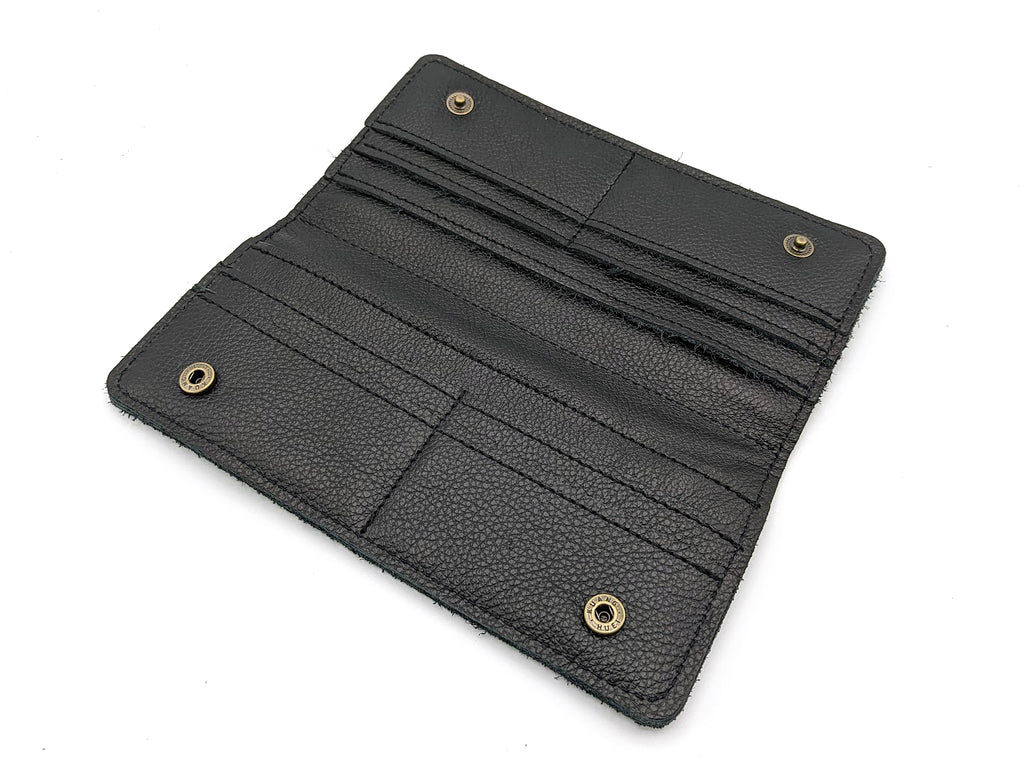 Mariclaro Woman Wallet - Black Leather