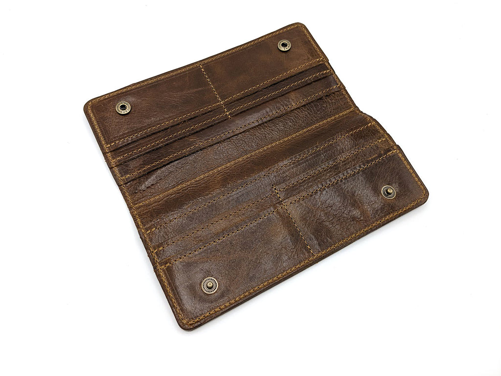 Mariclaro Woman Wallet - Brown Leather